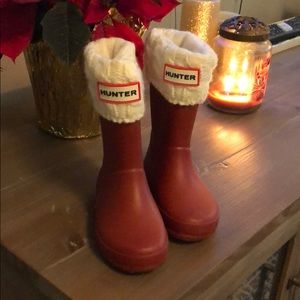 Hunter Boots Kids - size 8